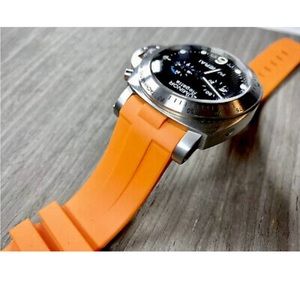 TWO 24MM WATCH STRAPS